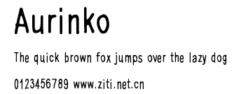 Aurinko.ttf字體轉換器圖片