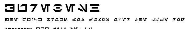 Aurebesh.ttf字體轉換器圖片