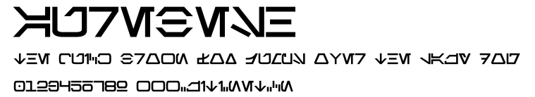 Aurebesh.ttf字體轉換器圖片