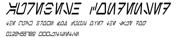 Aurebesh Condensed.ttf字體轉換器圖片
