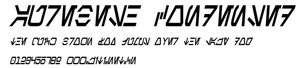 Aurebesh Condensed.ttf字體轉換器圖片