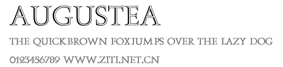 Augustea.ttf字體轉換器圖片