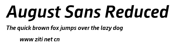 August Sans Reduced.ttf字體轉換器圖片