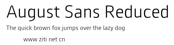 August Sans Reduced.ttf字體轉換器圖片