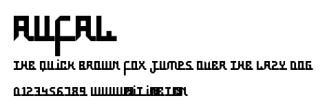 Aufal.ttf字體轉換器圖片