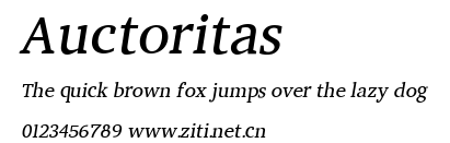 Auctoritas.ttf字體轉換器圖片