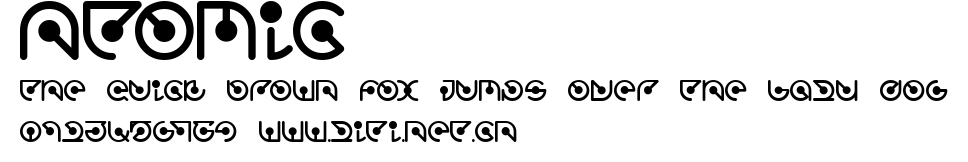 Atomic.ttf字體轉換器圖片