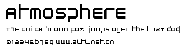 Atmosphere.ttf字體轉換器圖片