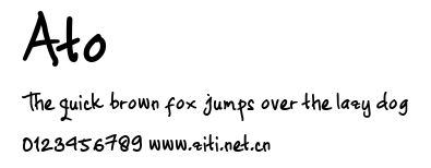 Ato.ttf字體轉換器圖片