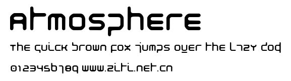Atmosphere.ttf字體轉換器圖片