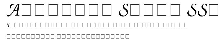 Atlantix Swash SSi.ttf字體轉換器圖片