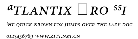 Atlantix Pro SSi.ttf字體轉換器圖片