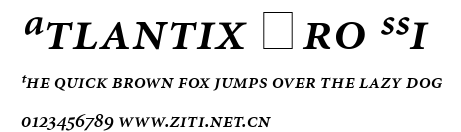 Atlantix Pro SSi.ttf字體轉換器圖片