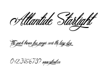 Atlantide Starlight.ttf字體轉換器圖片