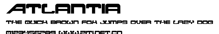 Atlantia.ttf字體轉換器圖片