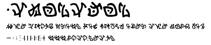 Atlantean.ttf字體轉換器圖片