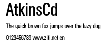 AtkinsCd.ttf字體轉換器圖片