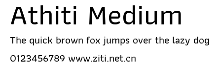 Athiti Medium.ttf字體轉換器圖片