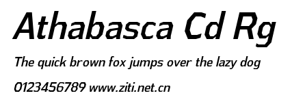Athabasca Cd Rg.ttf字體轉換器圖片