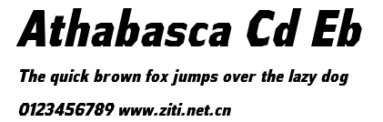 Athabasca Cd Eb.ttf字體轉換器圖片