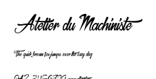 Atelier du Machiniste.ttf字體轉換器圖片