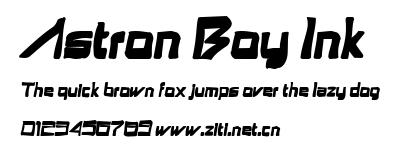 Astron Boy Ink.ttf字體轉換器圖片