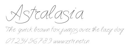 Astralasia.ttf字體轉換器圖片