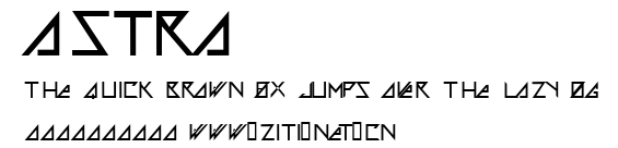 Astra.ttf字體轉換器圖片
