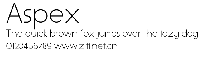 Aspex.ttf字體轉換器圖片