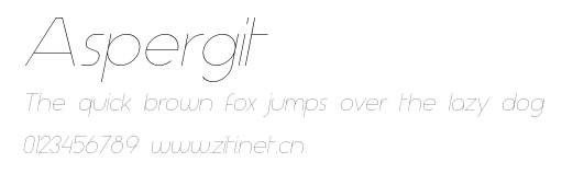Aspergit.otf字體轉換器圖片