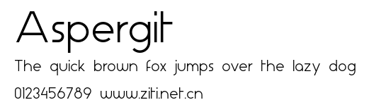 Aspergit.otf字體轉換器圖片