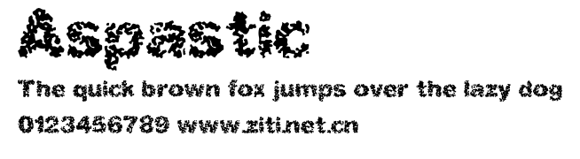 Aspastic .ttf字體轉換器圖片