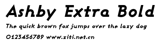 Ashby Extra Bold.ttf字體轉換器圖片