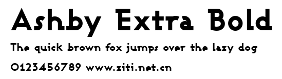 Ashby Extra Bold.ttf字體轉換器圖片