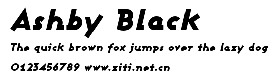 Ashby Black.ttf字體轉換器圖片