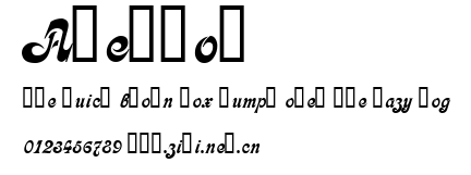 Asessor.ttf字體轉換器圖片