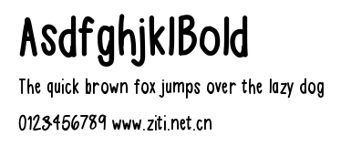 AsdfghjklBold.ttf字體轉換器圖片