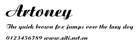 Artoney.ttf字體轉換器圖片