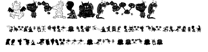 ArtMonsters.ttf字體轉換器圖片