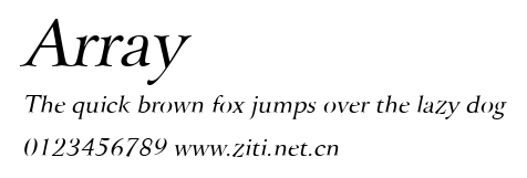 Array.ttf字體轉換器圖片