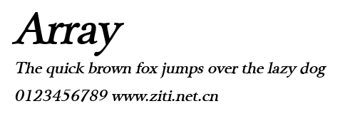 Array.ttf字體轉換器圖片