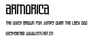 Armorica.ttf字體轉換器圖片