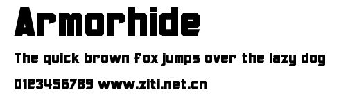 Armorhide.otf字體轉換器圖片