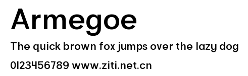 Armegoe.ttf字體轉換器圖片