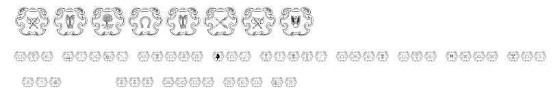 Armorial.ttf字體轉換器圖片