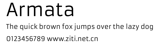 Armata.ttf字體轉換器圖片