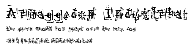 Armaggedon Industrial.ttf字體轉換器圖片