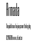 Armada.ttf字體轉換器圖片
