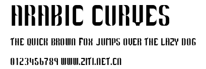 Arabic curves.ttf