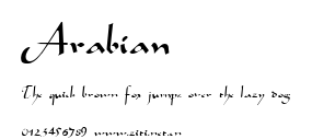 Arabian.ttf